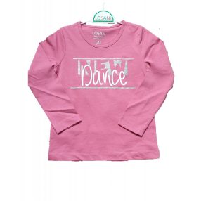 Losan hosszú ujjú felső csillogó felirattal 