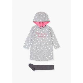 Losan csillagmintás kapucnis ruha