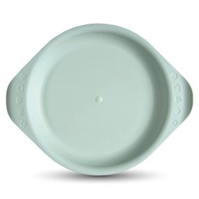 Bioműanyag baba lapostányér menta