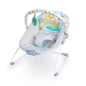   BRIGHT STARTS Rezgő pihenőszék Safari Fun™ 0hó+ 9 kg-ig