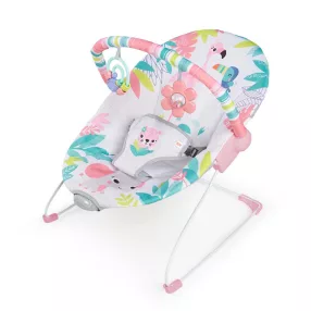   BRIGHT STARTS Rezgő pihenőszék Flamingo Vibes™ 0hó+, 9kg-ig
