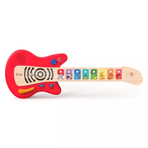 BABY EINSTEIN Fa zenélő játék gitár Together in Tune Guitar™ Connected Magic Touch™ HAPE 6hó+