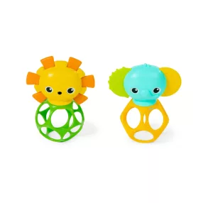   OBALL Játék Oball Rágóka Soother Pals™ Easy-Grasp 2db 3hó+