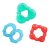 BRIGHT STARTS Vízben töltött rágóka formák Stay Cool Teethers™ 3db, 3hó+