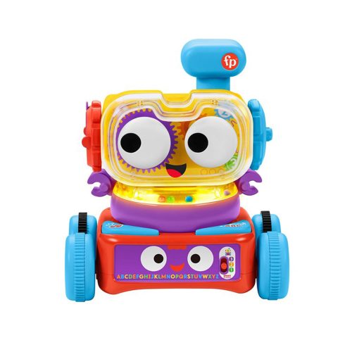 Fisher-Price fejlesztõ játék tanuló robotpajti 4 az 1-ben HCK44