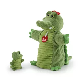 Trudi plüss báb 24 cm - Krokodil