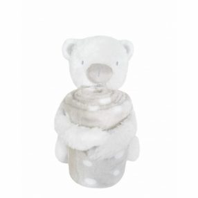   Kikkaboo takaró - 75x100 cm plüss játákkal ölelõ kismackóm