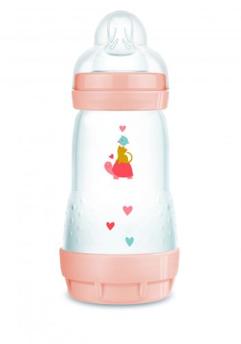 MAM cumisüveg Anti-Colic 260ml Barack - Teknős