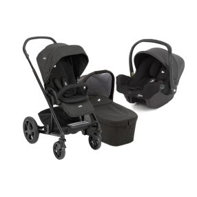   Joie Chrome Dlx set 2in1 babakocsi Pavement + i-Snug2 Shale hordozó