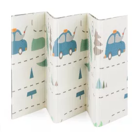   PETITE&MARS Összehajtható játszószőnyeg Campy Cars&Arabesca