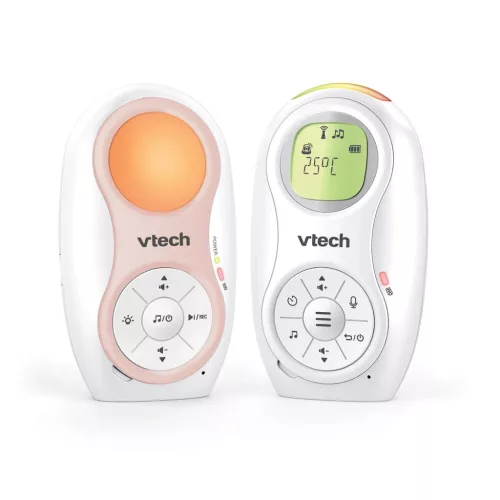 Vtech bébiõr audio dupla akkumulátorral, éjjeli fénnyel, altatódallal DM1215