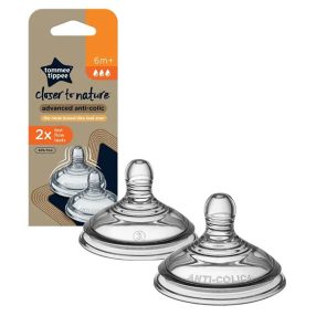   Tommee Tippee cumisüveg cumi Advanced anti colic 2 db gyors folyású