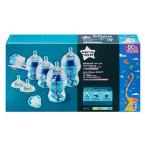   Tommee Tippee cumisüveg Advanced anti colic újszülött kezdõ szett kék