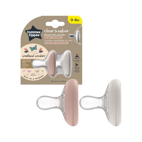 Tommee Tippee nyugtató cumi CTN anyamell formájú 0-6 hó 2db