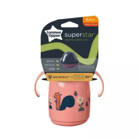   Tommee Tippee itatópohár - Superstar Training Sippee Cup csõrös 300ml 6hó rózsaszín