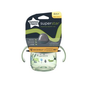   Tommee Tippee itatópohár - Superstar Weaning Sippee Cup csõrös 190ml 4hó zöld
