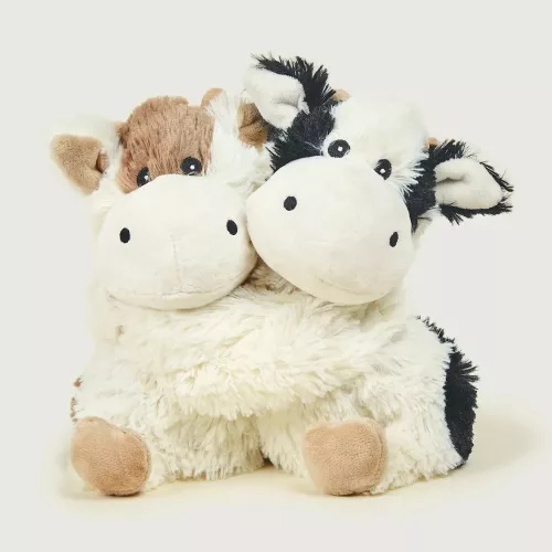 Warmies Hugs, levendulás, mikróba tehető tehén barátok