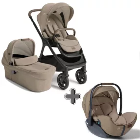   Joie Signature Finiti 2 in1 babakocsi + i-Level Pro hordozó Sandstone