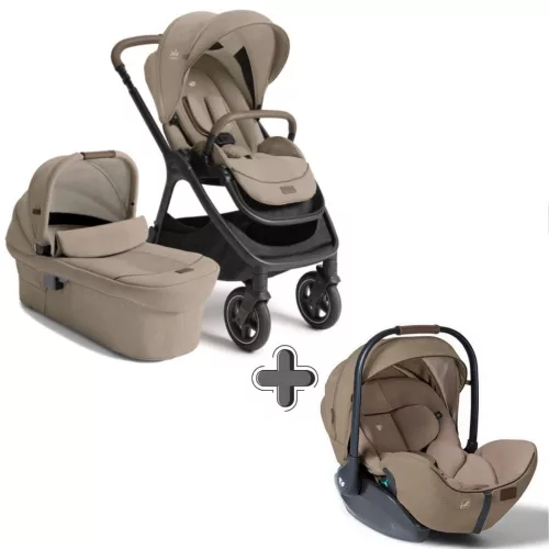 Joie Signature Finiti 2 in1 babakocsi + i-Level Pro hordozó Sandstone