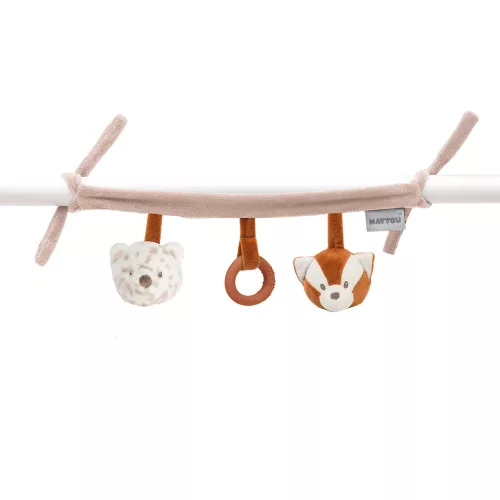 Nattou trapéz plüss Boris and Jungo