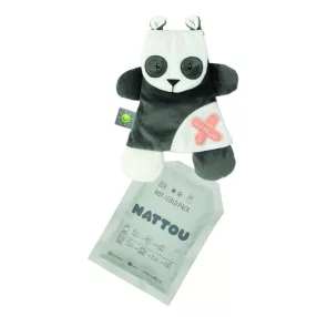  Nattou szundikendõ plüss hideg/meleg terápiás gélpárnával BuddieZzz panda