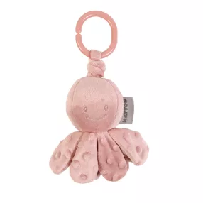  Nattou felhúzós rezgõ játék plüss Lapidou - Octopus pink