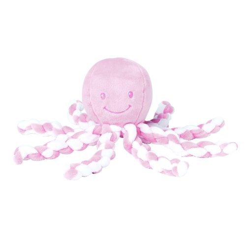 Nattou játék plüss 23cm Lapidou - Octopus Rózsaszín