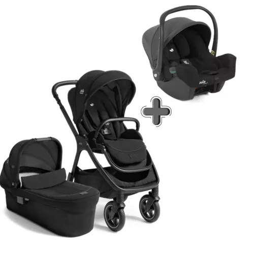 Joie Signature Finiti 2in1 babakocsi Eclipse + i-Snug 2 hordozó Shale