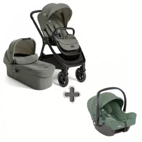   Joie Signature Finiti 2in1 babakocsi Evergreen + i-Snug 2 hordozó Laurel