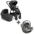 Joie Signature Finiti 2in1 babakocsi Ebony + i-Snug 2 hordozó Pebble