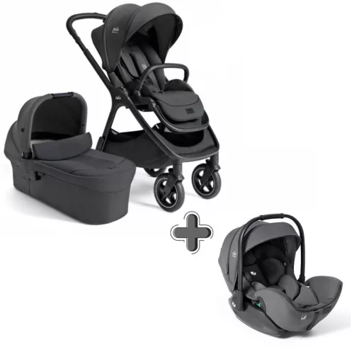 Joie Signature Finiti 2in1 babakocsi + i-Level Pro hordozó Ebony