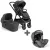 Joie Signature Finiti 2in1 babakocsi + i-Level Pro hordozó Ebony