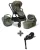 Joie Signature Finiti 2in1 babakocsi Evergreen + i-Snug 2 hordozó Laurel +  i-Base Encore bázistalp