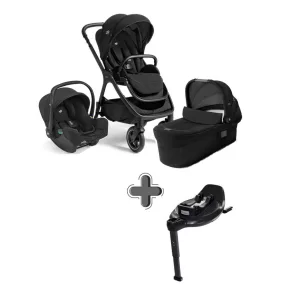   Joie Signature Finiti 2in1 babakocsi Eclipse + i-Snug 2 hordozó Raven +  i-Base Encore bázistalp