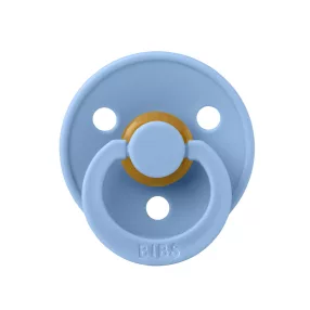 BIBS játszócumi – Colour natúr 6-18 hó égkék 1 db