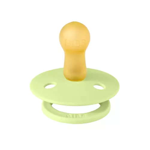 BIBS játszócumi - Colour natúr kaucsuk 0-6 hó matcha 1 db tasakban