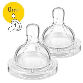   Philips AVENT SCF631/27 Classic szilikon etetőcumi 1 lyukú, 0 hó +