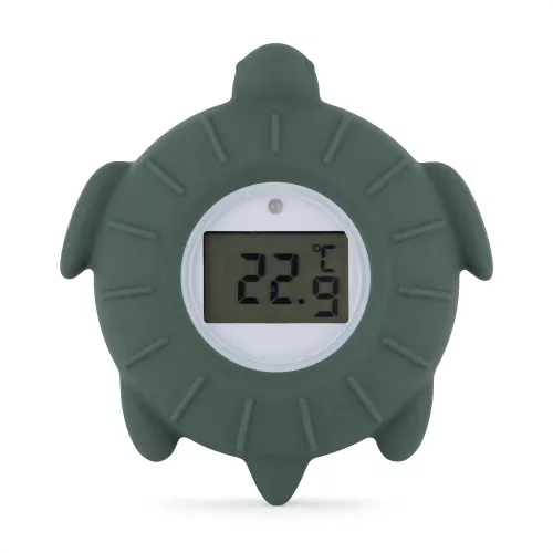 PETITE&MARS Szilikon digitális vízhőmérő Turtle Terry Misty Green 0hó+