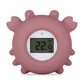   PETITE&MARS Szilikon digitális vízhőmérő Crab Caleb Dusty Rose 0hó+