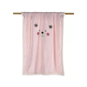 Mora KARU J75 pléd 80*110 04 pink -dobozos