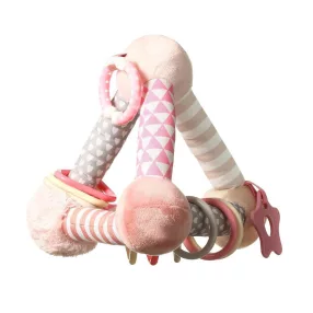   BabyOno játék piramis készségfejlesztõ Tiny Joga rózsaszín 898/01