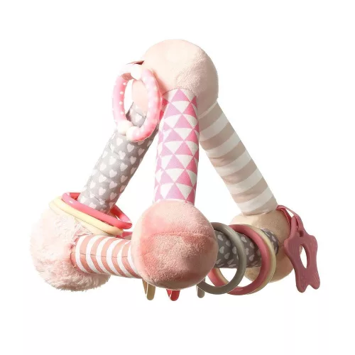BabyOno játék piramis készségfejlesztõ Tiny Joga rózsaszín 898/01