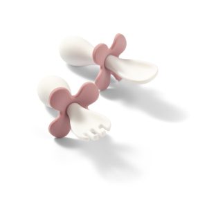   BabyOno evõeszköz-készlet - ergonomikus, dobozzal mályva 969/01