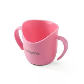   BabyOno tanulópohár - ergonómikus 6hó rózsaszín 1463/04