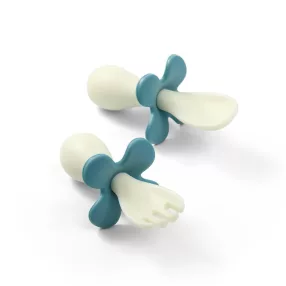   BabyOno evõeszköz-készlet - ergonomikus, dobozzal zöld 969/02