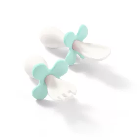   BabyOno evõeszköz-készlet - ergonomikus, dobozzal menta 969/04