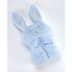 Mora POMPON RABBIT P88 pléd 75*95  05-blue - dobozos