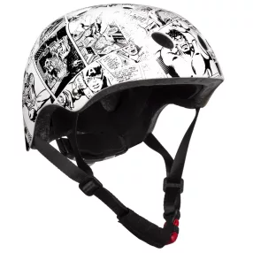   Marvel sport bukósisak (54-58 cm) - Bosszúállók - Fekete-fehér