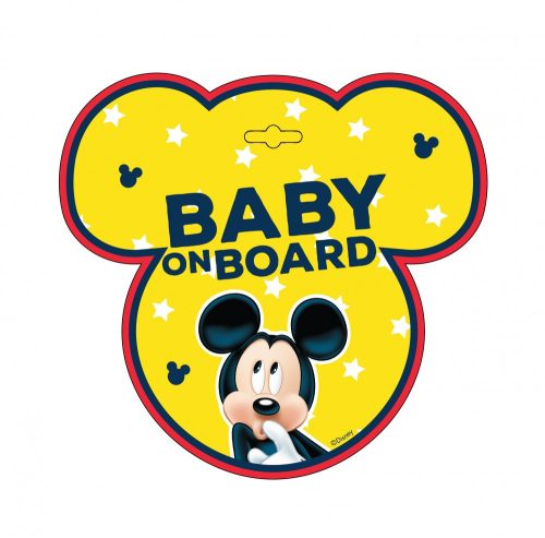 Seven Polska tábla baby on board Mickey