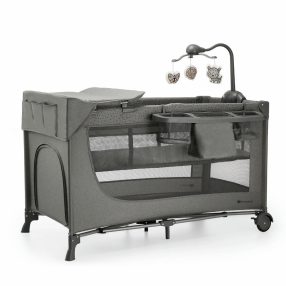   Kinderkraft utazóágy Joy 2 kiegészítõkkel sötétszürke